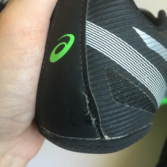 ASICS Men’s Black HyperSprint 6mm Track Spikes Size 8.5 - Picture 12 of 14